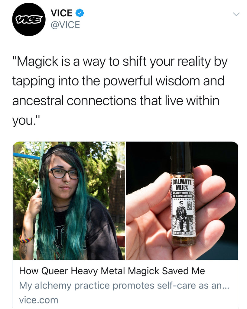 How Queer Heavy Metal Magick Saved Me | Firme Arte on @VICE
