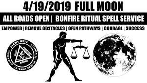 4/19/2019 Libra Full Moon Bonfire Ritual | Spell Service Video | DigitalWitchTV | FirmeArte