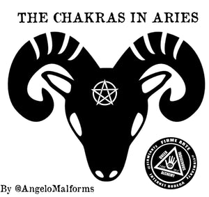 The Chakras In Aries | By @AngeloMalforms