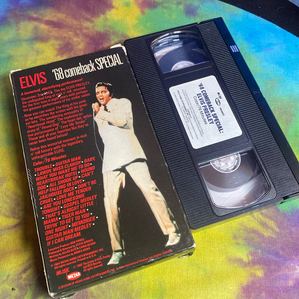 VHS | Elvis 1968 comeback special