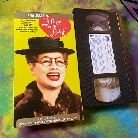 VHS | I love Lucy, best of volume 6