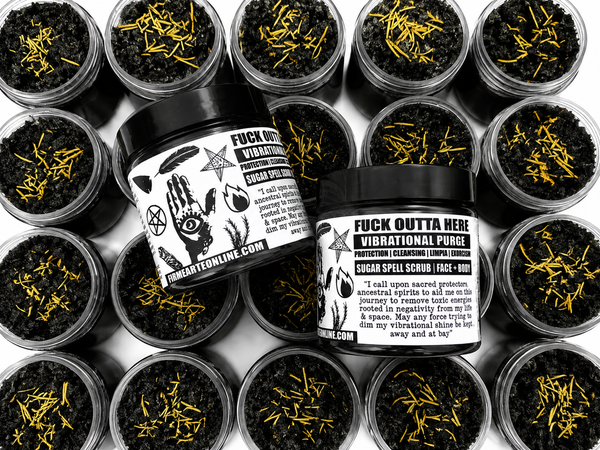 Sugar Spell Scrub | Fuck outta here | Vibrational Purge