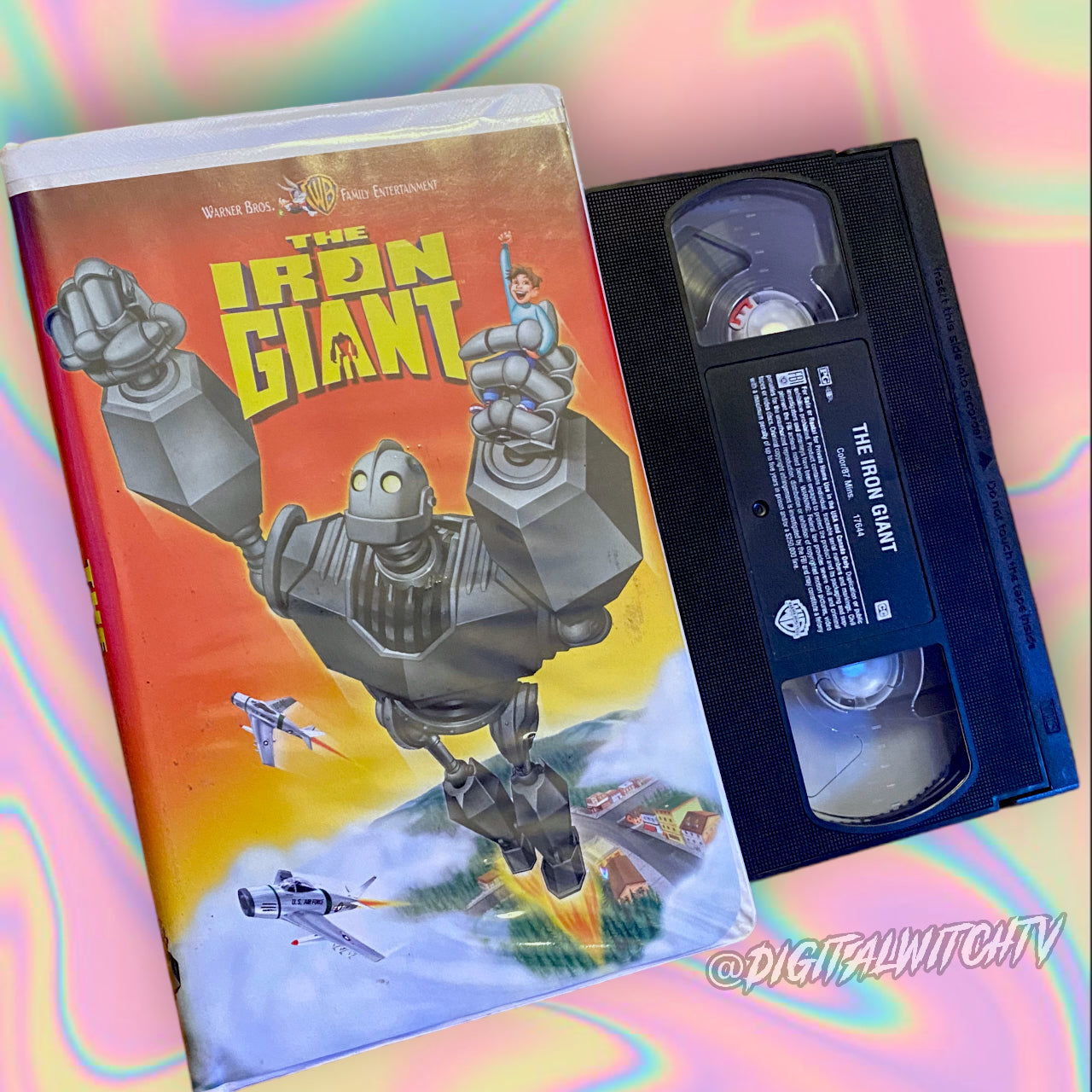 VHS - IL GIGANTE DI FERRO di A.A.V.V. [WARNER BROS]