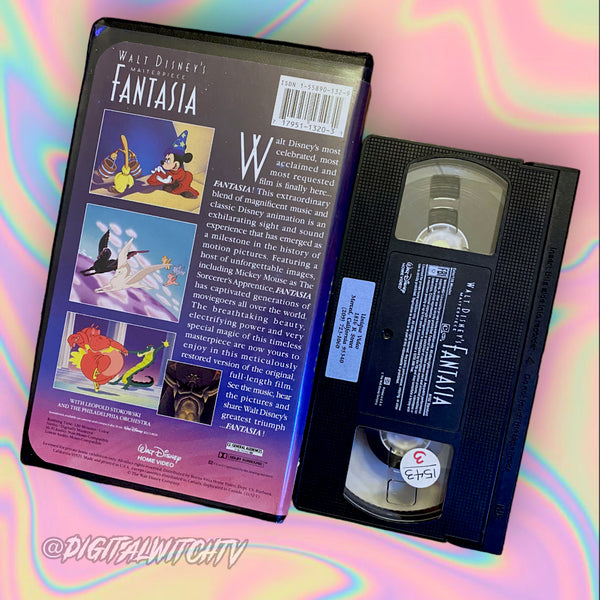 VHS - Fantasia – Disney