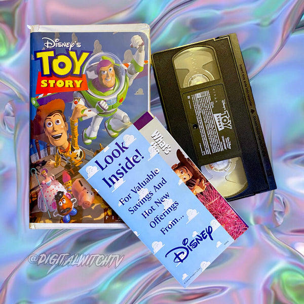 VHS - Clamshell- Toy Story - with incerts