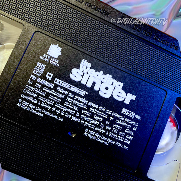 VHS - The wedding singer
