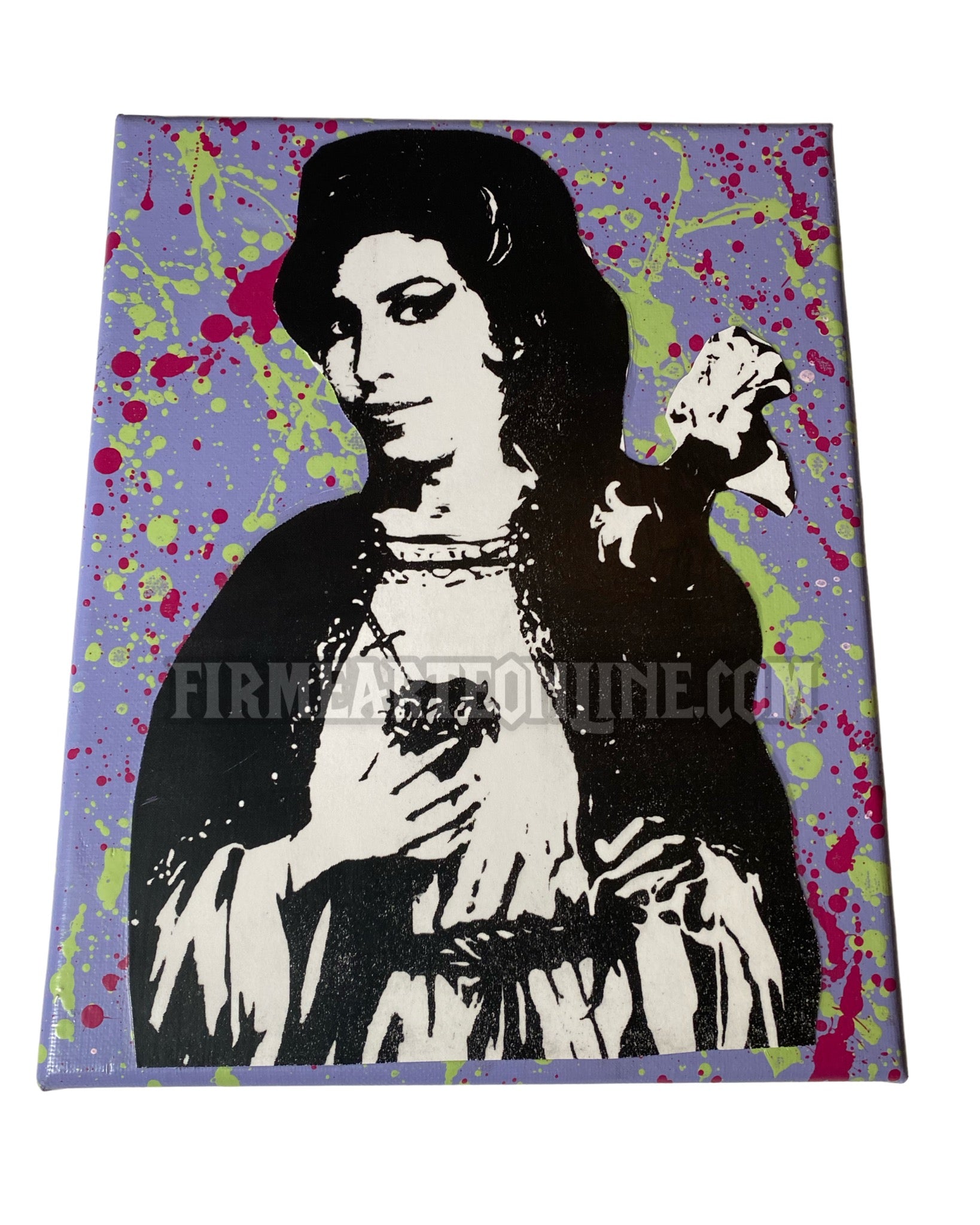 Nuevo Santos | Canvas 8x10 | Amy Winehouse