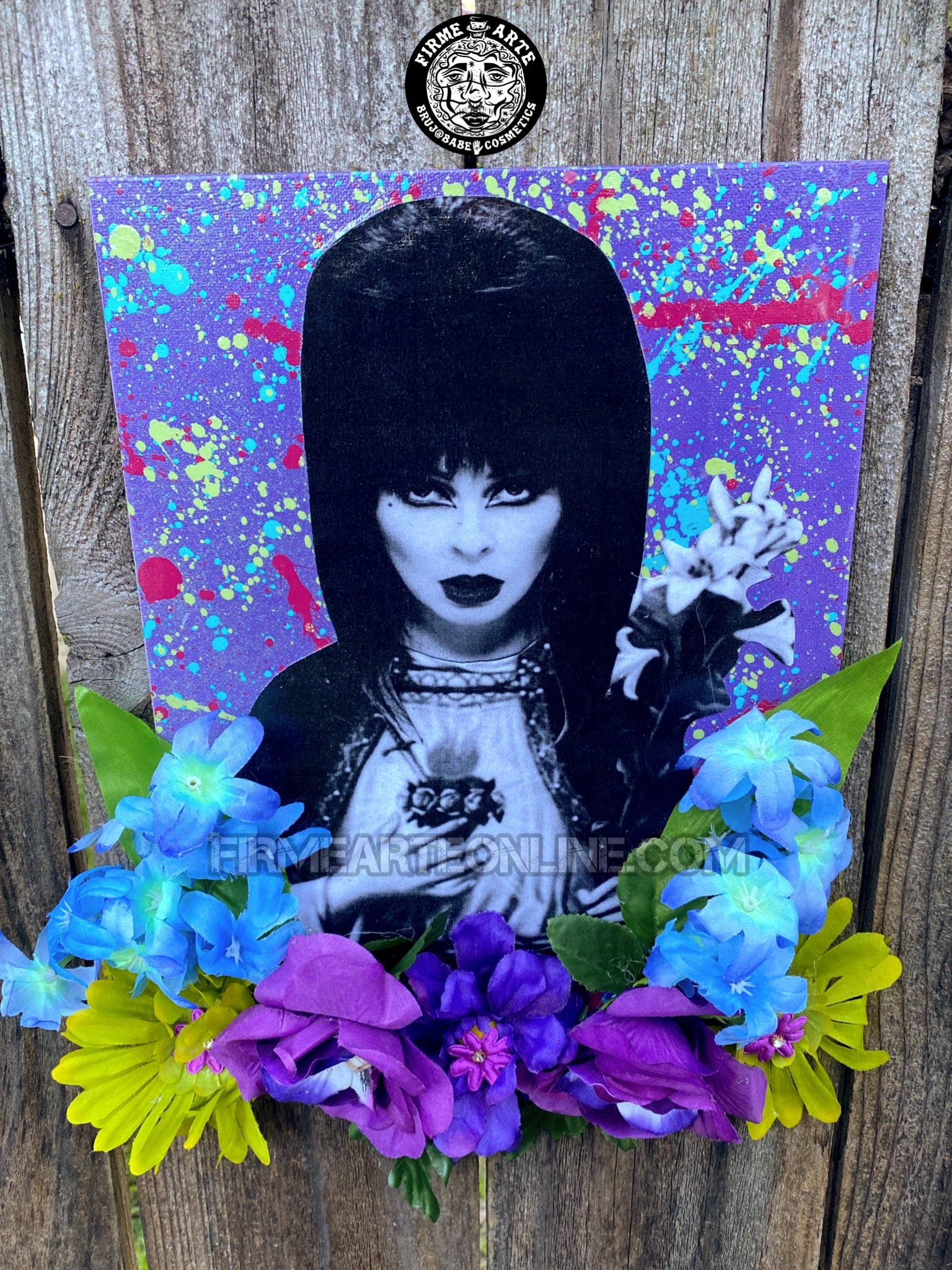 Nuevo Santos | 3D | Sacred Heart Of Elvira Mistress Of The Dark | 9 x 12