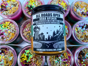 CC Candle | All Roads Open | 3 Color | Road Opener