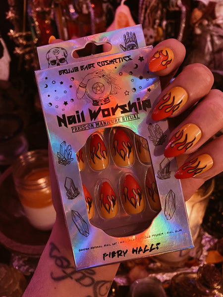Nail Worship | Manicure Ritual | Fiery Walls