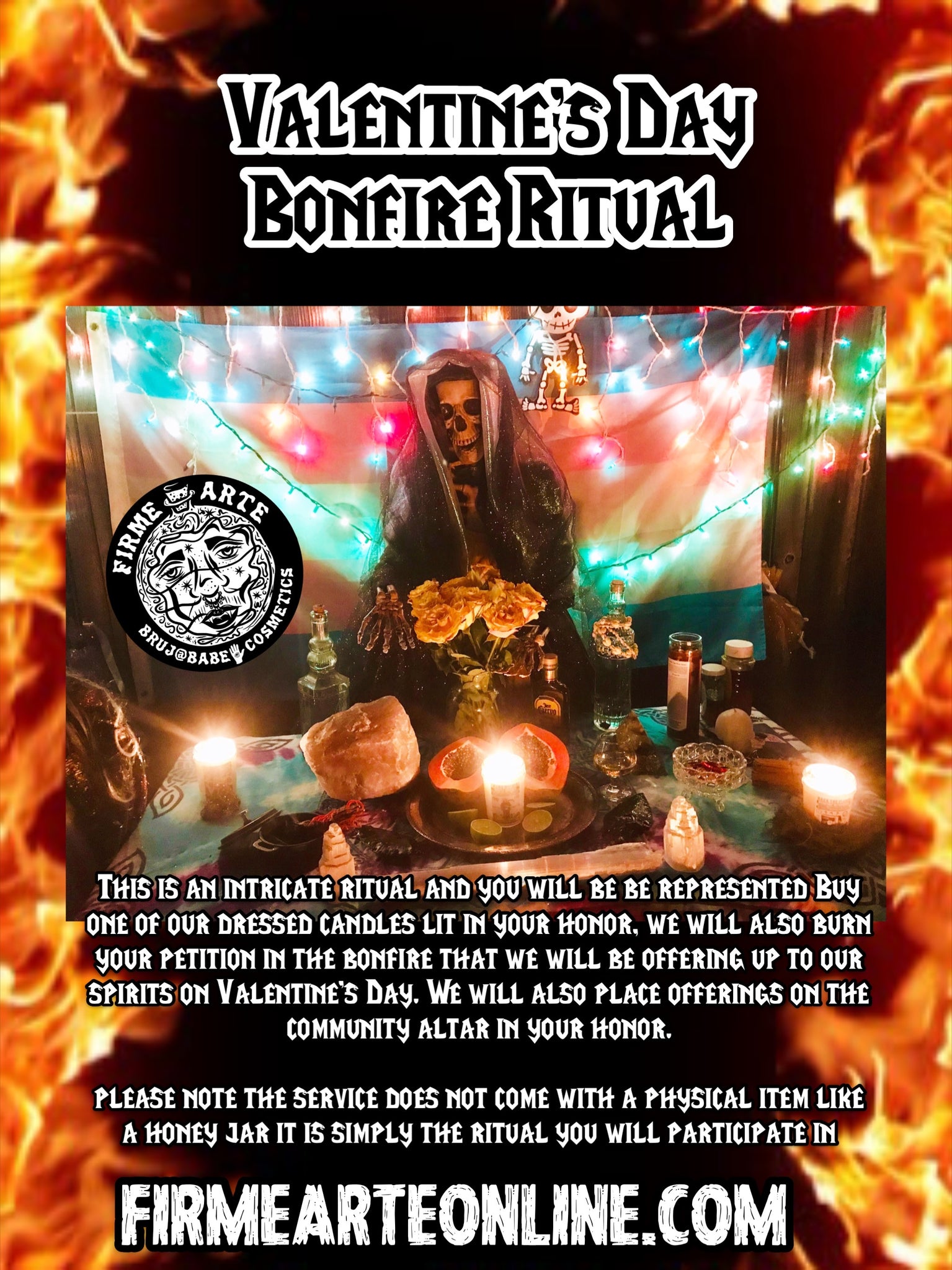 Spell Service | Bonfire Ritual | Valentine’s Day 2021
