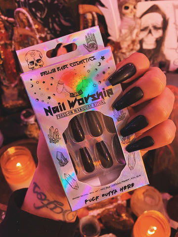 Nail Worship | Manicure Ritual | Fuck Outta Here