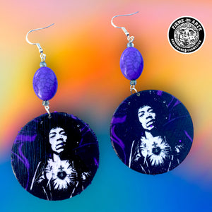 Jewelry | Earrings | Sacred Heart Of Jimi Hendrix