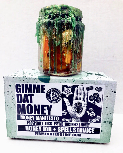 Honey Jar + Spell Service | Gimme Dat Money | Money Manifesto