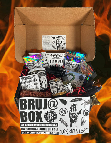 Bruj@ Box | Fuck Outta Here | Vibrational Purge | Gift Set