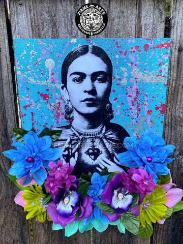 Nuevo Santos | 3D | Sacred Heart Of Frida Kahlo | 11 x 14
