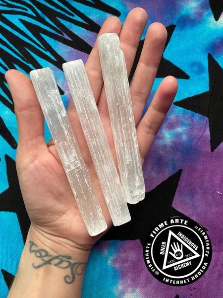 Crystals | Selenite Wand | 5 inch